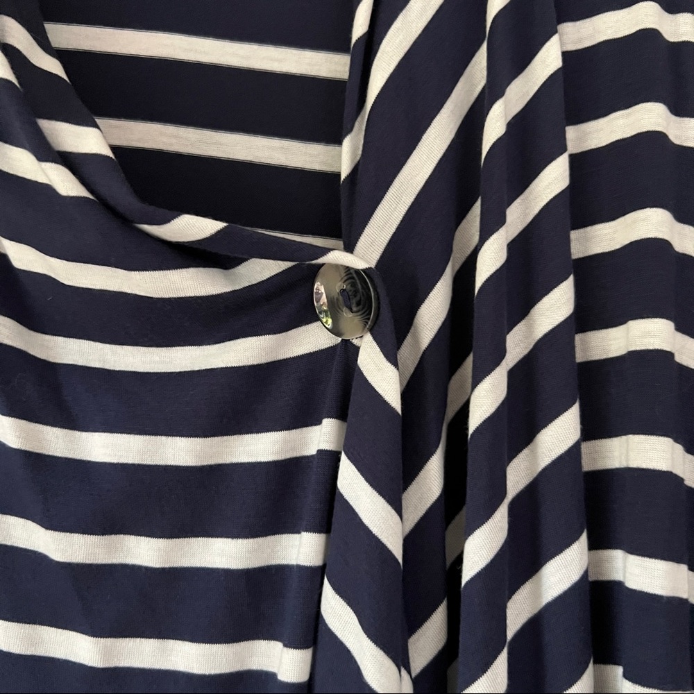 Asymmetrical Lightweight Jacket Single Button - image 4